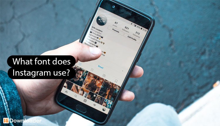 What font does Instagram use?