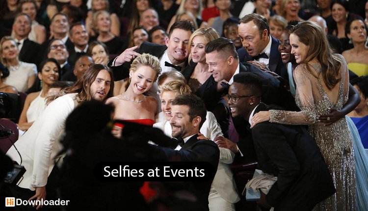 15 Selfies at Events