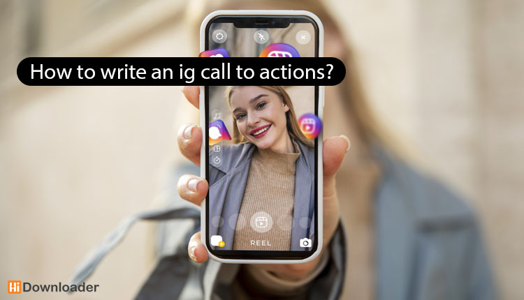 How to write an ig call to actions?